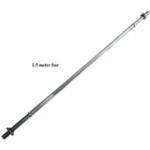 1.5M Standard Chrome Straight Weight Bar