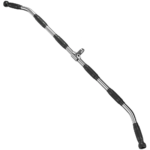 48" Lat Pulldown & Tricep Press Bar with Rubber Grips