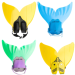 Kids Adjustable Training Mermaid Fins