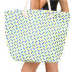 Elegant Beach Handbag With Multiple Designs