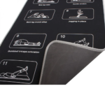 Liveup Neoprene Exercise Yoga Mat 6mm-Thick - Image 4