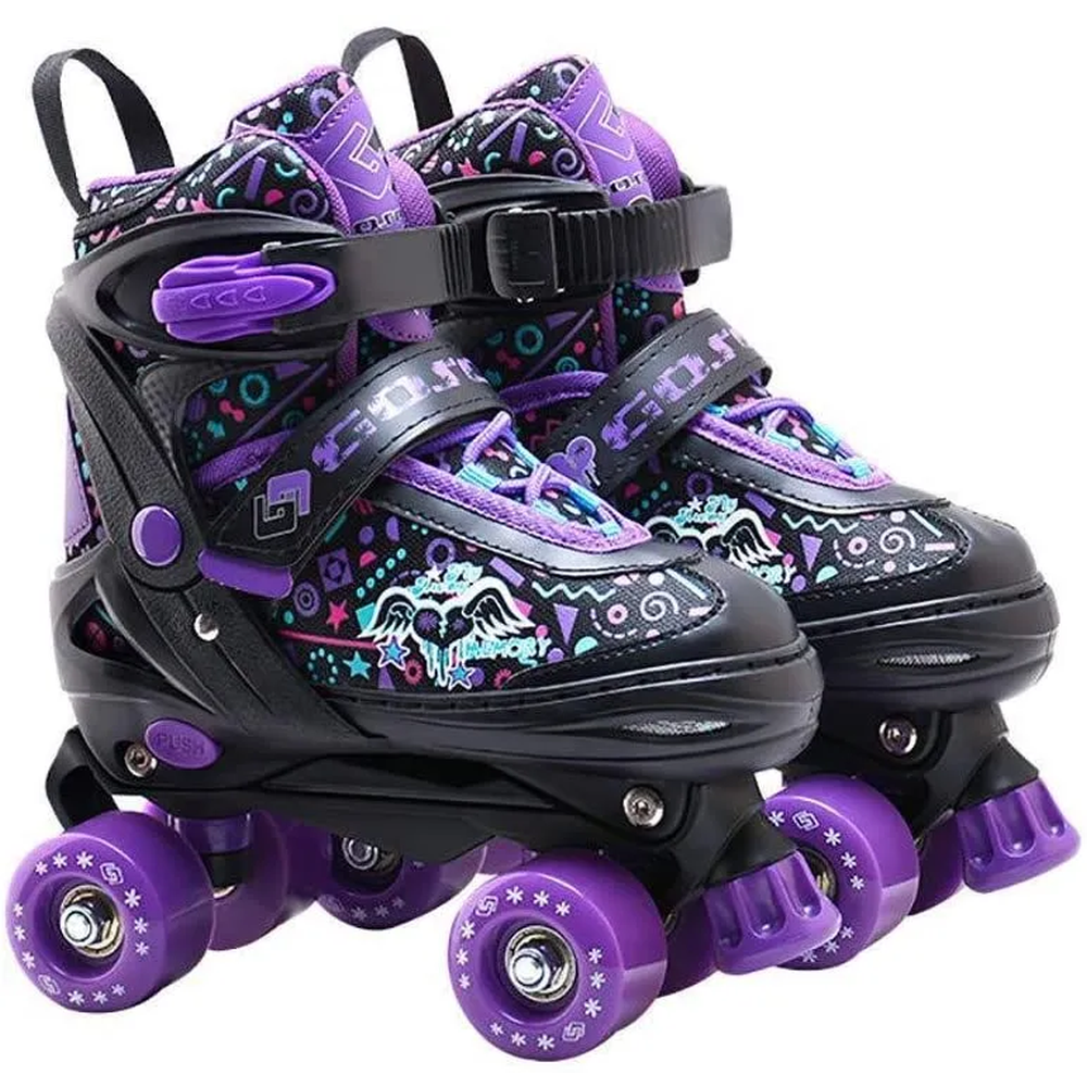 0TW2UNz4tt6fzEHBK8TC3kn3wInOatsR6LmL4GBX.webp GOSOME Kids Adjustable Roller Skates - Image 1