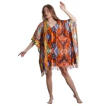 Open Design Womens Patterned Scarf