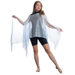 Elegant Versatile Summer Scarf with Buttons - Image 5