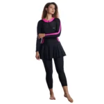 Elegant Coverage One-Piece Swimsuit - Image 5