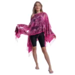 Elegant Chiffon Kimono Scarf - Image 8