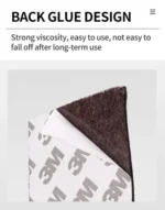 Traditional Fur Arrow Rest Pad for Recurve and Longbow - Image 4