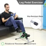 Foldable Under-Desk Mini Exercise Bike - Image 2