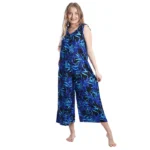 Vibrant Sleeveless Womens Jumpsuit - Image 2