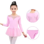 Attractive Long sleeve Girl Ballet Dress - Image 2
