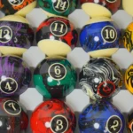 Premium Marble Style Billiard Ball Set - Image 2