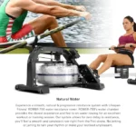 Water Resistance Rowing Machine - Cardio Workout - Image 2