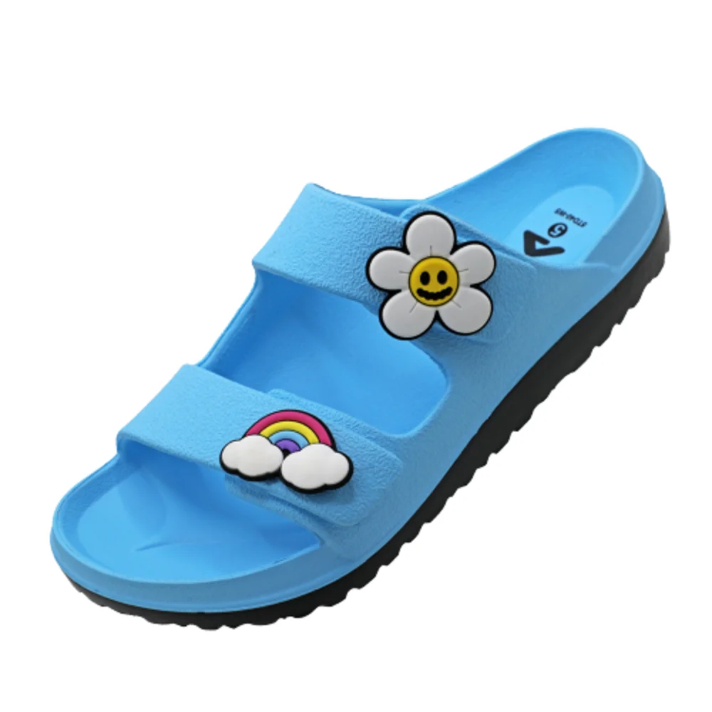 1250.webp Floral Beach Adda Sandals - Image 1