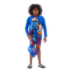 Long Sleeve One-Piece Boys' Swimwear