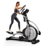 Elliptical Cross Trainer Fitness Cardio Machine with LCD Display