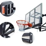 SO30 Adjustable Wall-Mount Glass Basketball Hoop