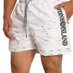 Men’s Multi-Design Elastic Swim Shorts - Image 4