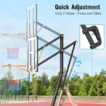 S003-20W Portable Adjustable Basketball Stand - Image 3