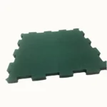 Premium Rubber Interlock Flooring Tiles – Green 50×50 cm, 15 mm - Image 3