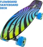 Plastic Cruiser Skateboard with Colorful Design - Image 2