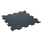 Rubber Gym Flooring Mat - Dark Gray 100×100 cm - Image 4