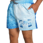 Men’s Multi-Design Elastic Swim Shorts - Image 3