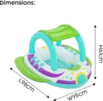 Bestway Baby Car Pool Float, Multicolor, One Size - Image 3