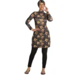 Tesmay Hijabi Womens Full Cover Burkini Swimsuit