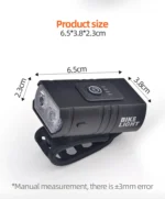 Rechargeable Bike Light USB - Image 3