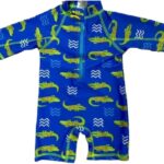 One-Piece Baby Swimwear with Cap