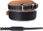 Double Pad PU Leather Weightlifting Belt - Image 2