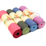 TPE Non-Slip Fitness Yoga Mat 6mm - Image 3