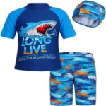 Shark Splash Boys’ 3-Piece Swim Set - Image 2