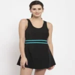 One-Piece Swimsuit in Dress Style - Image 4