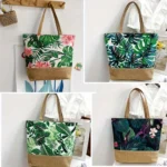 Colorful Women's Beach Tote Bag - Image 4