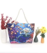 Colorful Women's Beach Tote Bag - Image 5
