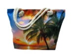 Colorful Women's Beach Tote Bag - Image 3