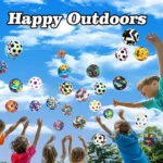 Colorful Bouncy Space Ball - Galaxy Moon Design - Image 3