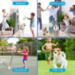 Colorful Bouncy Space Ball - Galaxy Moon Design - Image 4