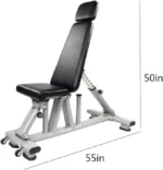 High-Strength Adjustable Foldable Multi-Workout Bench - Image 3