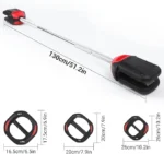 20KG Adjustable Smart Rubber Barbell and Dumbbell Set for Strength Training - Image 2