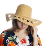 Chic Straw Floppy Summer Women's Hat In Multi-Designs - Image 8