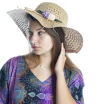 Chic Straw Floppy Summer Women's Hat In Multi-Designs - Image 10