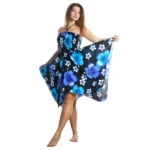 Colorful Design Strappy Summer Dress - Image 3