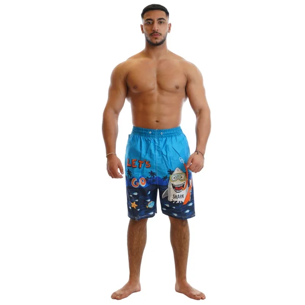 421-2.webp Aqua Flex Men's Swim Shorts - Image 1