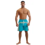 Colorful Striped Swimming Shorts