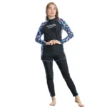 Two-Piece Full Cover Ladies Swimsuit