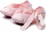 Satin Ribbon Ballet Shoes For Girls - Image 3