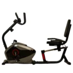 Stationary Exercise Bike with Backrest - Image 2