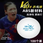 Double Fish B40+ Table Tennis Balls 100-Pack - Image 2
